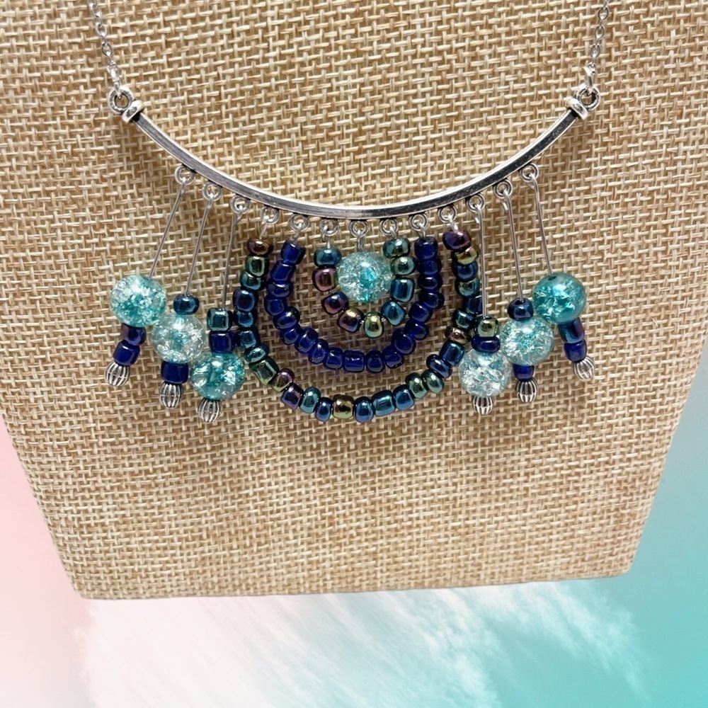 Handmade Necklace- Cleopatra Pendent Necklace - Picture 3 of 5